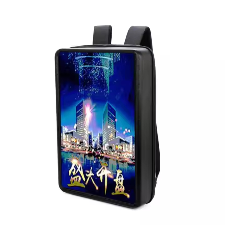 13.3-21.5-32inch backpack lcd display with power bank 13.3-21.5-32inch backpack lcd display with power bank
