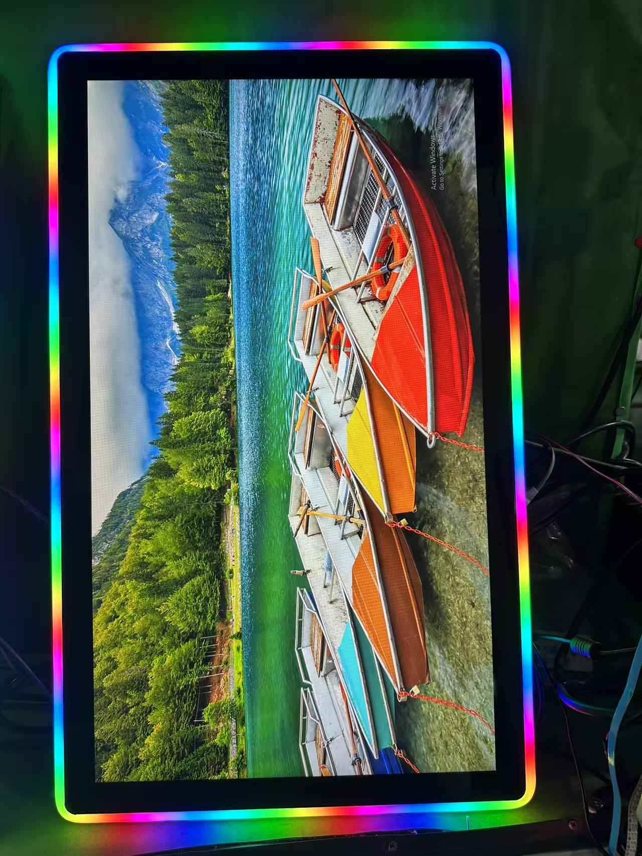 27 inch Capacitive touch screen game monitor with RGB led 27 inch Capacitive touch screen game monitor with RGB led