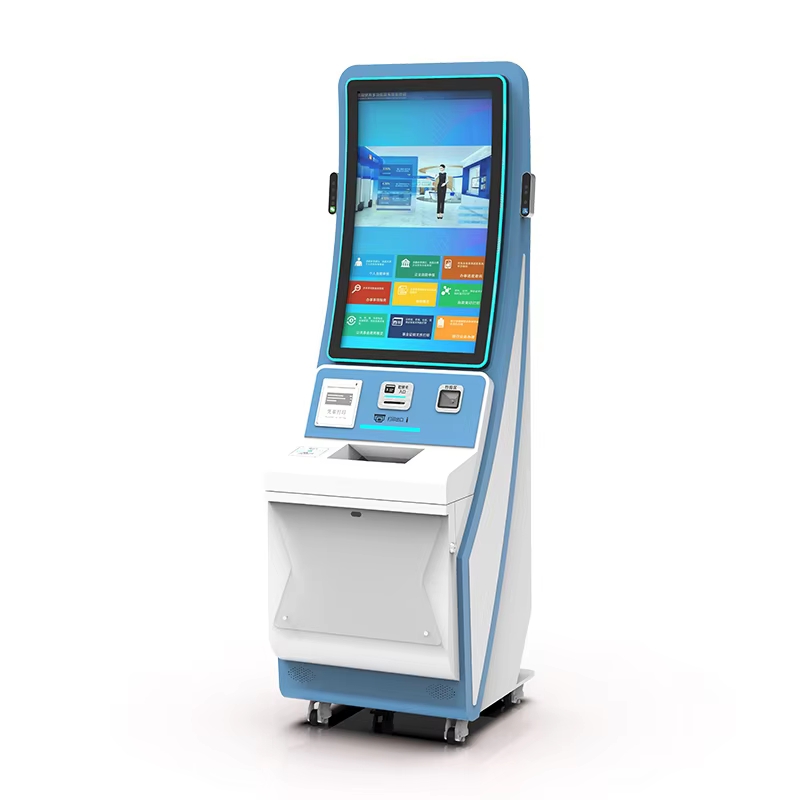 Interactive 39 Inch Touch Screen Self Service Payment Kiosk with Card Reader and A4 Printer Interactive 39 Inch Touch Screen Self Service Payment Kiosk with Card Reader and A4 Printer